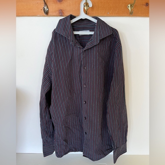 Le Chateau men’s cotton long sleeve button down size 15 1/2 - 16 - Picture 1 of 7
